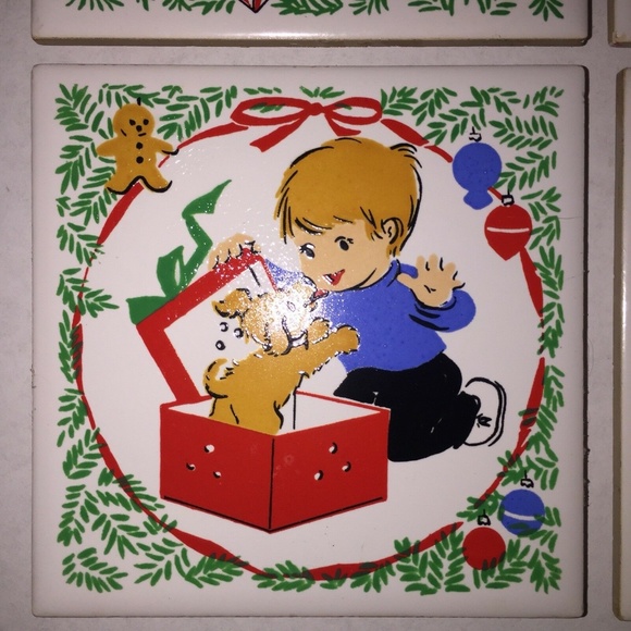 4 Jasco ceramic coaster vintage - Picture 4 of 8